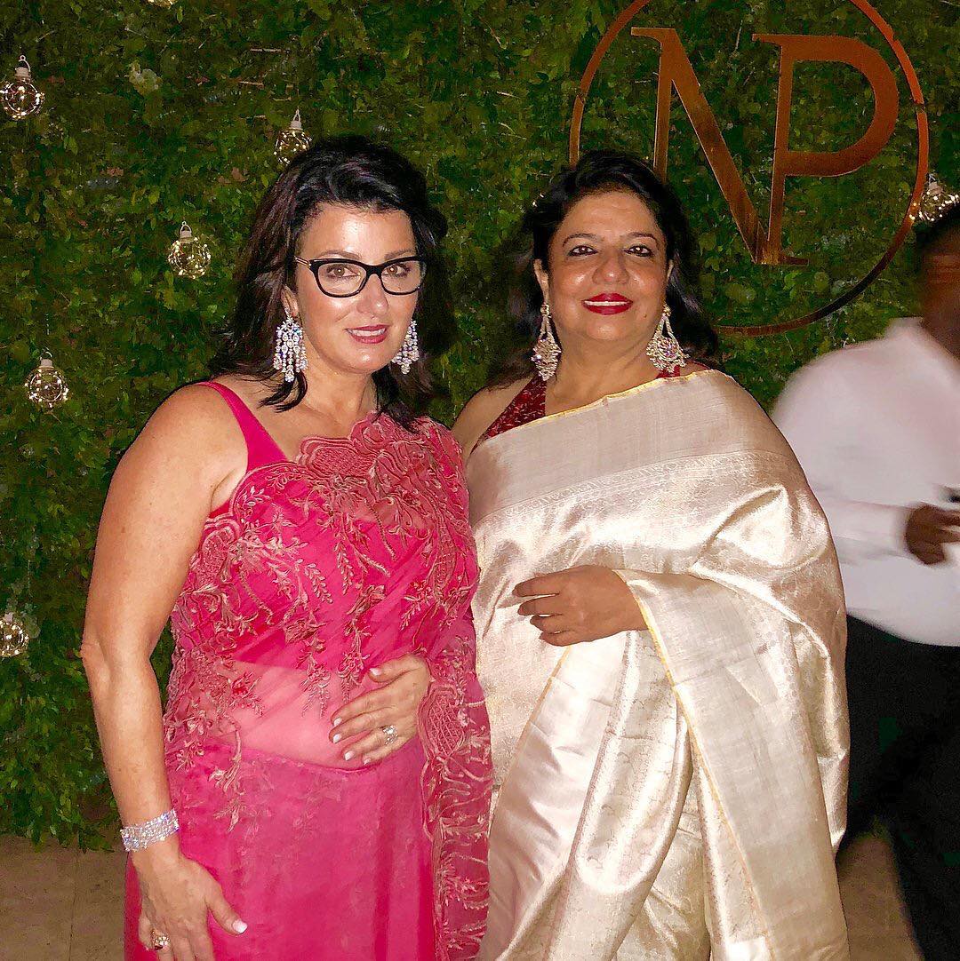 Denise Jonas with Madhu Chopra