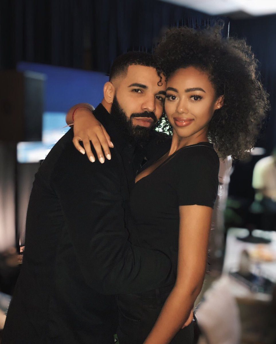 Drake and model bella