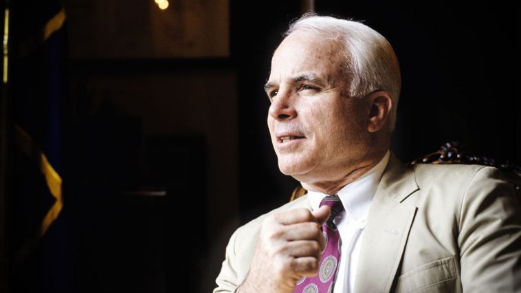 John McCain died on Saturday