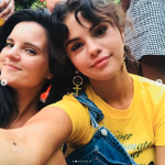 Selena Gomez with friend