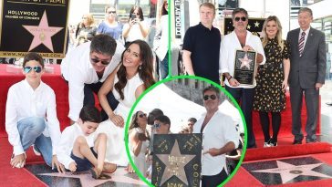 Simon Cowell has gotten his star on the Hollywood Walk of Fame on Wednesday in a ritzy function