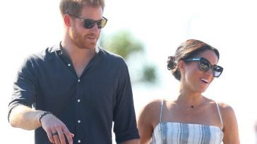 Meghan Markle with Prince Harry On Fraser Island