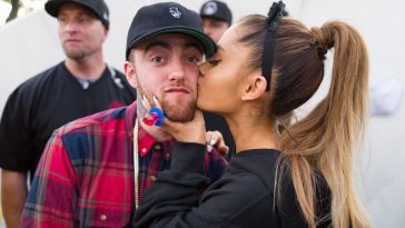 Ariana Grande with Mac Miller