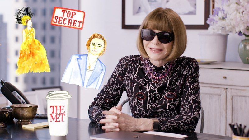 Vogue's editor-in-chief, Anna Wintour