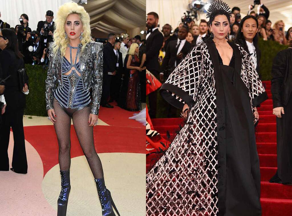 Lady Gaga Has Made Her Met Gala Appearances Twice in 2015 and 2016