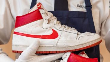 Michael Jordan’s Sneakers Sold For A Record Breaking $1.47 Million