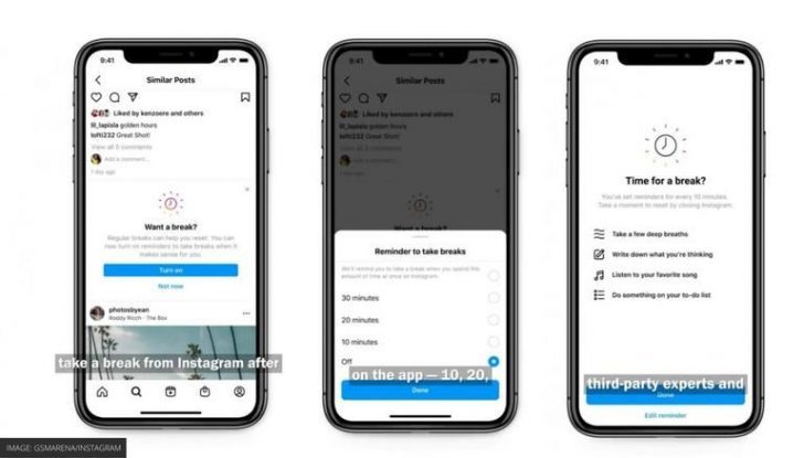 Instagram Begins Testing Take a Break Feature - Celebrity Gossips ...