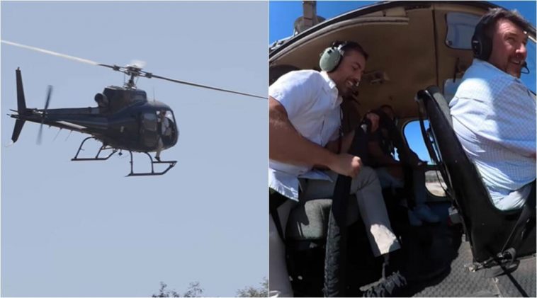 Youtuber Hires A Helicopter To Solve 2014 Us Physics Exam Question