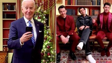 Jonas Brothers And Joe Biden Promote Vaccine In A Viral Tik Tok Video