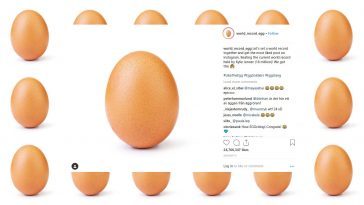 Photo Of An Egg Posted 3 Years Ago Is Still The Most Liked Picture On Instagram