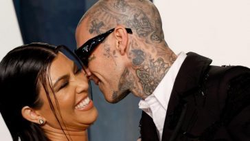 Travis adds Kourtney's lip to his tattoo collection