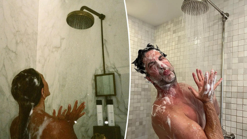 David Schwimmer Cracks The Internet With His Half Naked, Soapy Picture