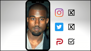 Kanye West to buy conservative social media app Parler