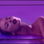 Taylor swift immersed herself in the purple water for the ‘Lavender Haze’ video.