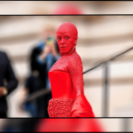 Doja Cat’s Fiery Red 30,000 Crystal Makeover Paris Fashion Week