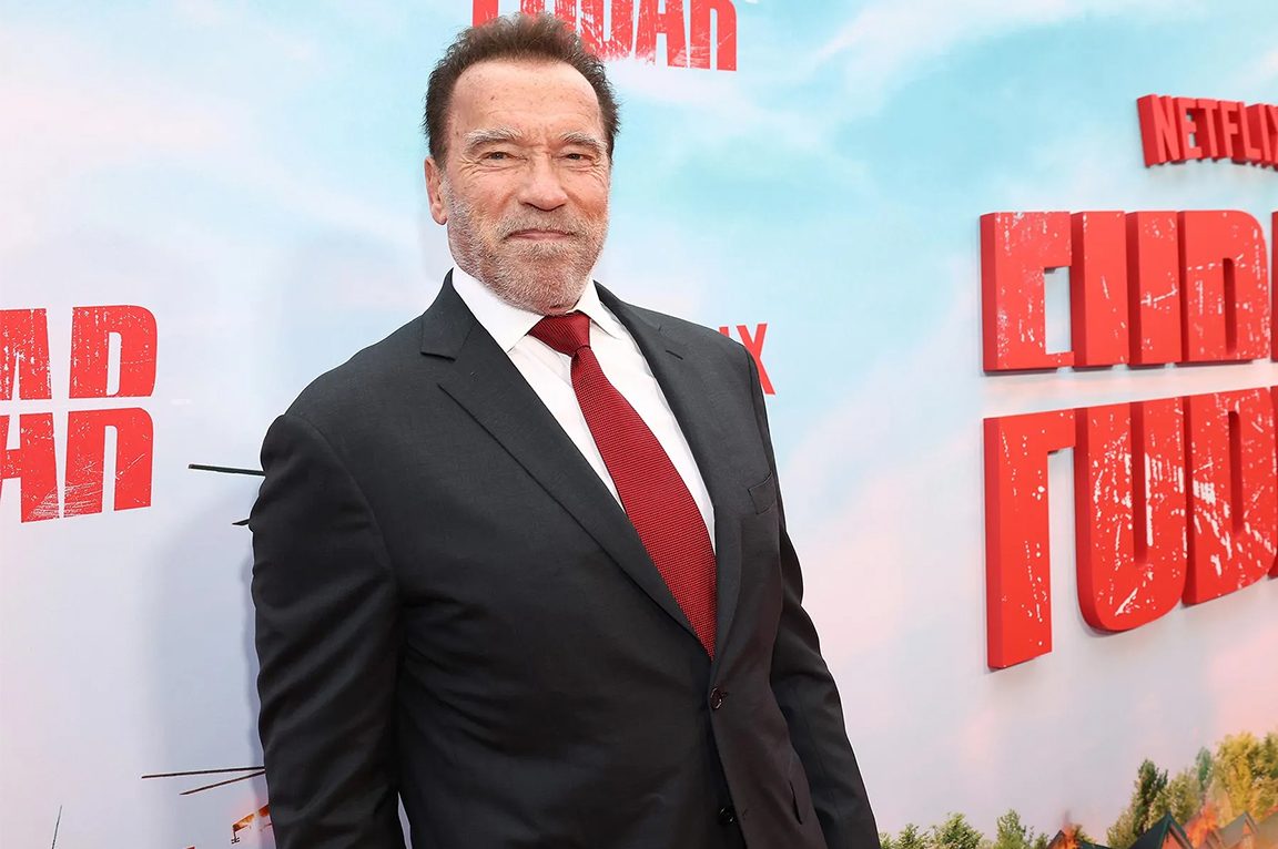 Arnold Schwarzenegger, 76, Kisses Hungarian Actress Timea Palacsik,