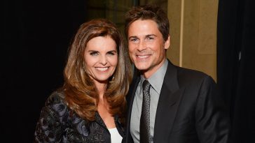 Friendship Of Maria Shriver And Rob Lowe