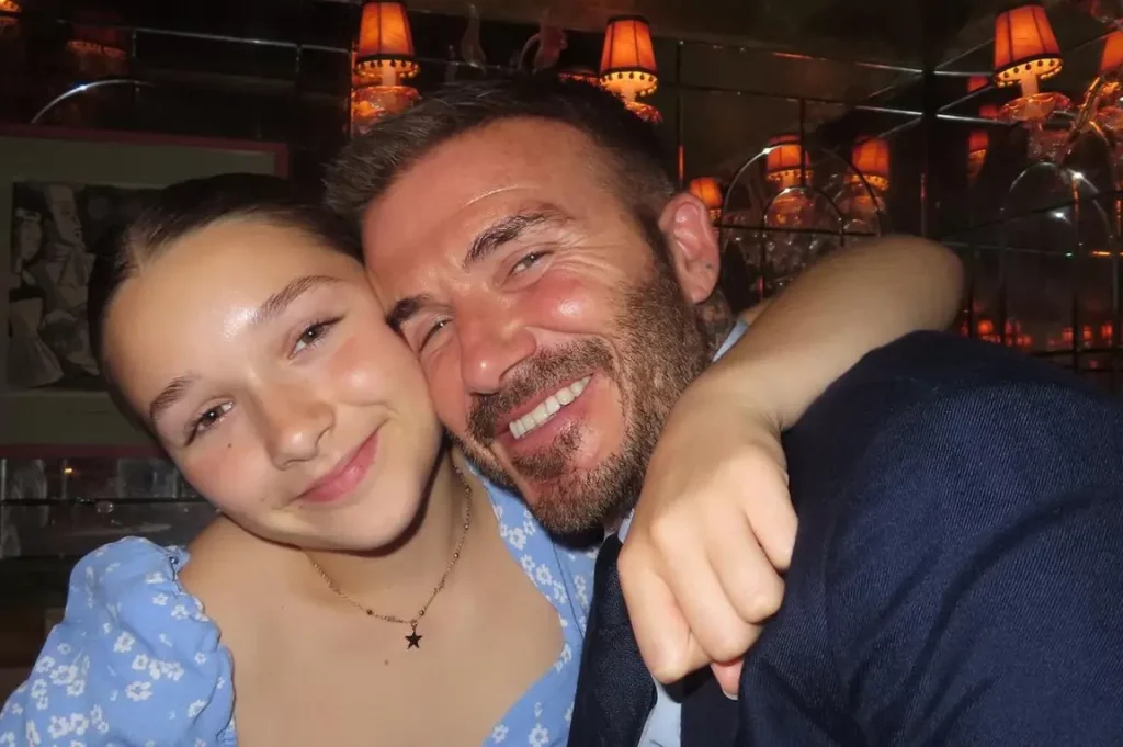 David Beckham Gets Emotional About Fast Growing Daughter, Harper