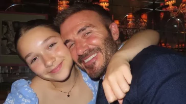 David Beckham Gets Emotional About Fast Growing Daughter, Harper
