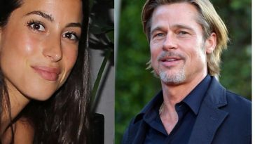 Brad Pitt And Ines De Ramon Go On A Beach Date